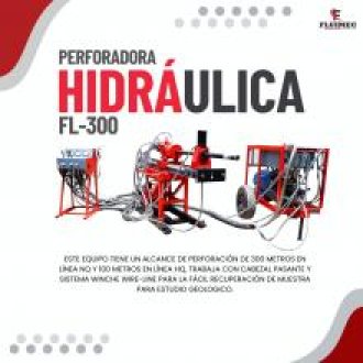 Perforadora FL - 300 Eficiente Perforadora Diamantina Mina